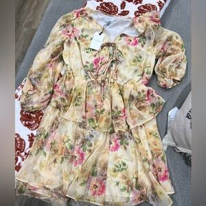 NWT Ted Baker Floral Dress